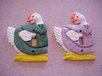 Beautiful Hand Painted Chicken Light Switch Covers-Several colors to choose
